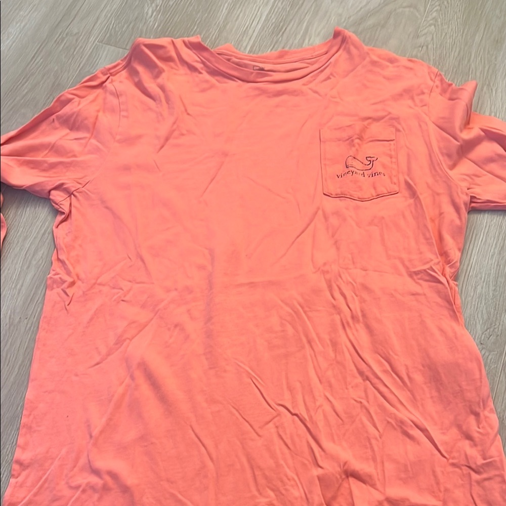 Vineyard Vines Pink Long Sleeve Tee